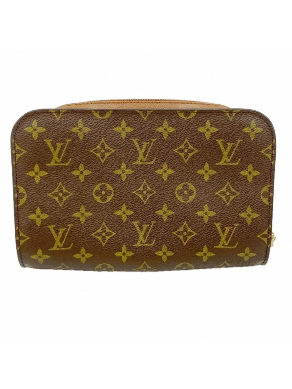 Louis Vuitton Clutch Monogram Orsay Brown